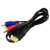 Cabo Conversor HDMI para AV com 3 RCA