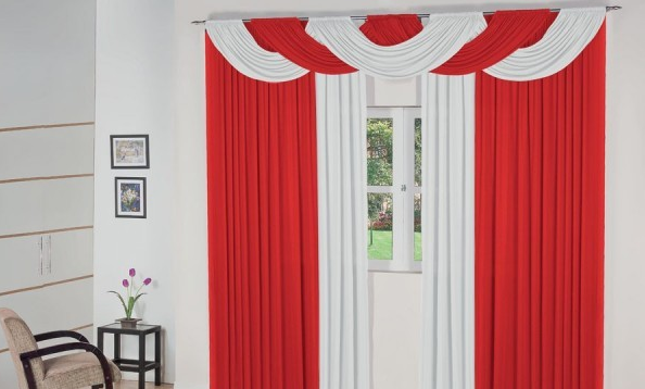 Cortina para sala e quarto Bella