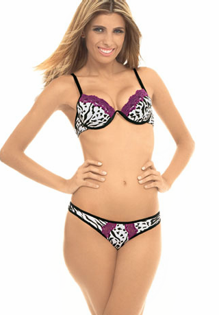 Conjunto de Lingerie em Microlight